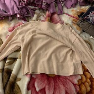 wild fable ribbed sweater crop top